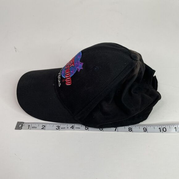 Vintage Planet Hollywood Las Vegas Hat, Adjustable Hook And Loop, Black - Picture 9 of 9